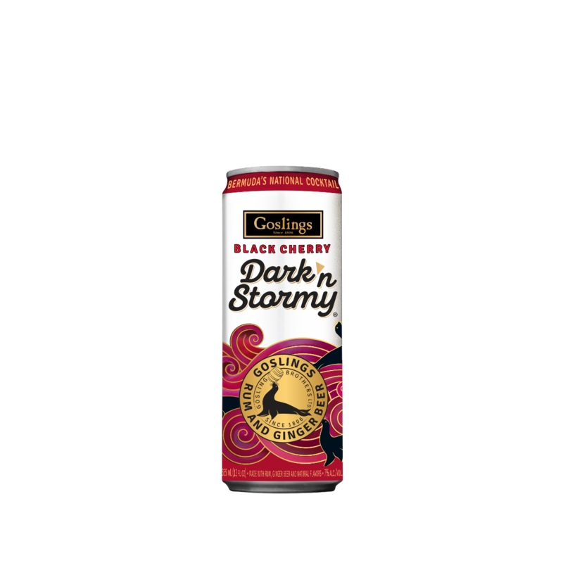Goslings Black Cherry Dark N Stormy Cocktail | 4x355ML