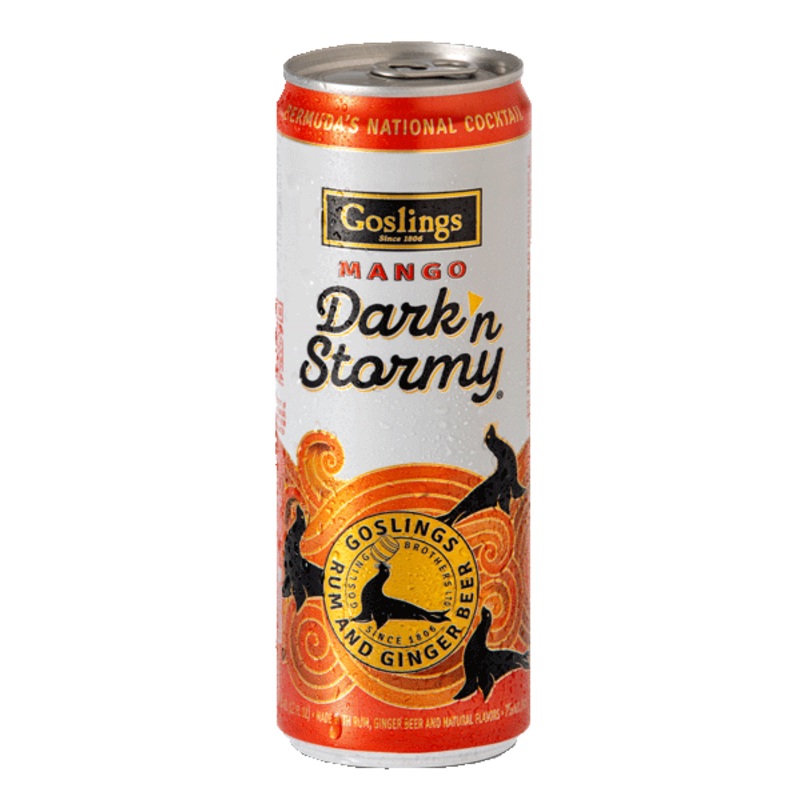 Goslings Mango Dark'n Stormy Cocktail | 4x355ML