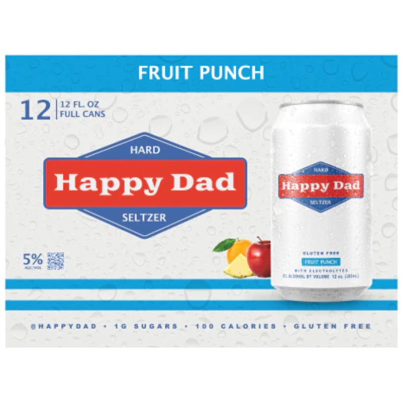 Happy Dad Fruit Punch Cocktail | 12x355ML