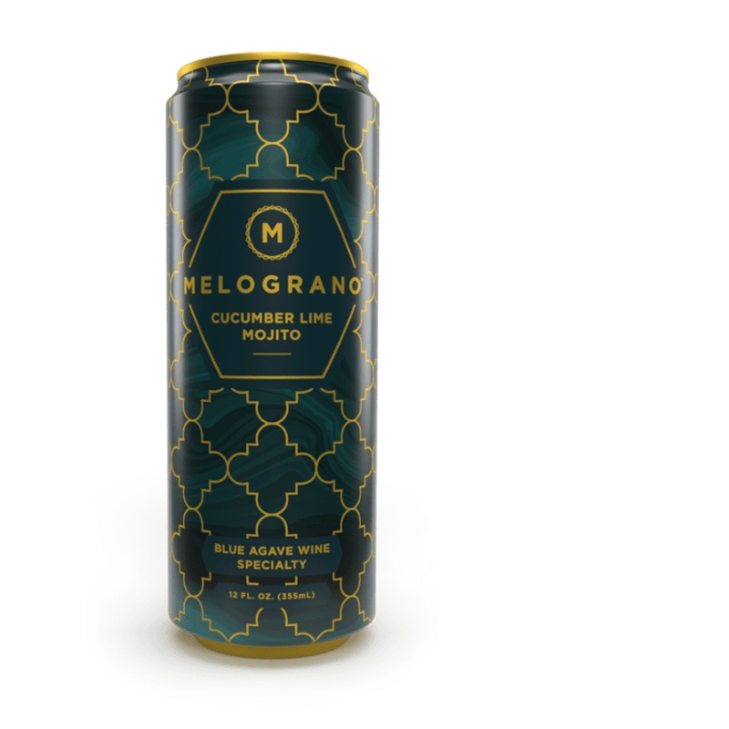 Melograno Cucumber Lime Mojito Cocktail | 355 ML