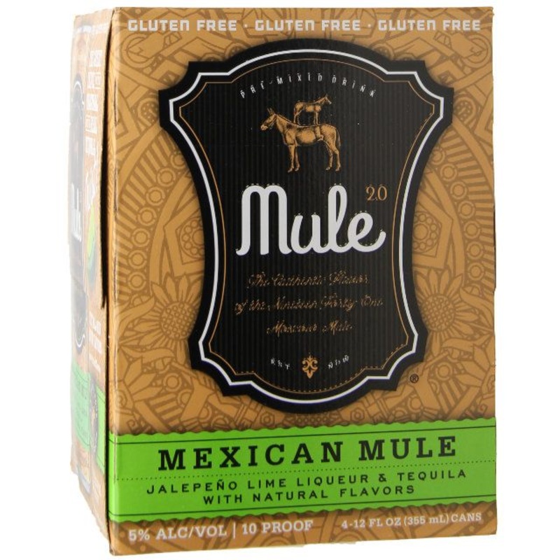 Mule Mexican Jalapeno Lime Cocktail | 4x355ML
