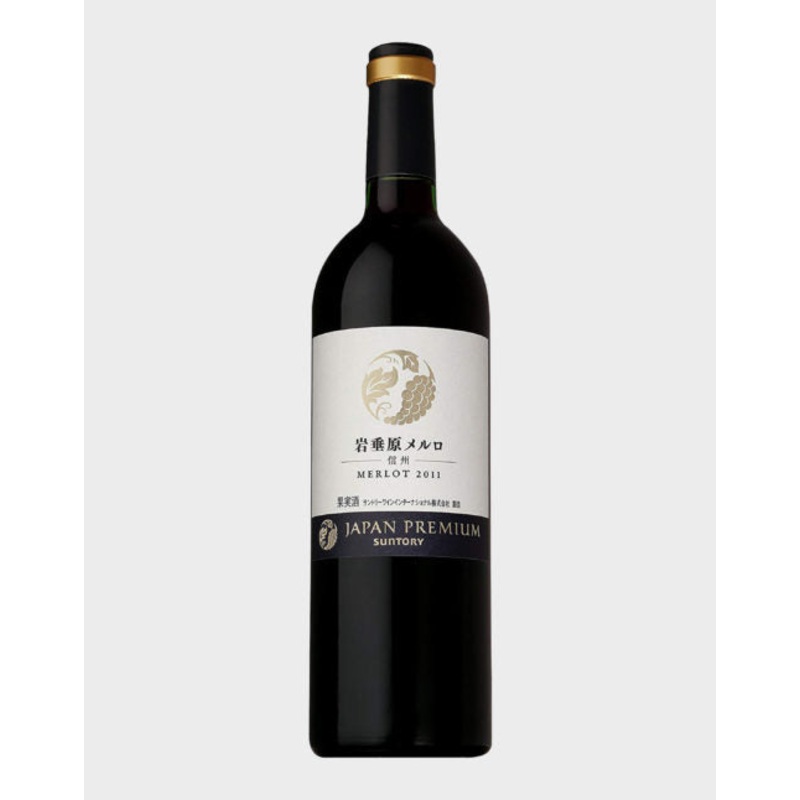 Suntory Japan Premium Iwadarehara Merlot 2011 Wine
