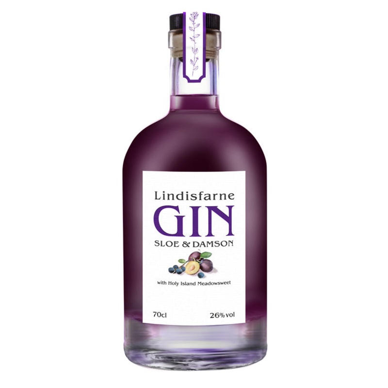 Lindisfarne Sloe & Damson Gin | 700ML
