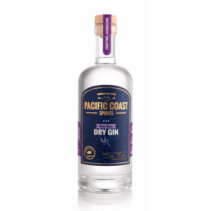 Pacific Coast Spirits Very Rare Dry Gin