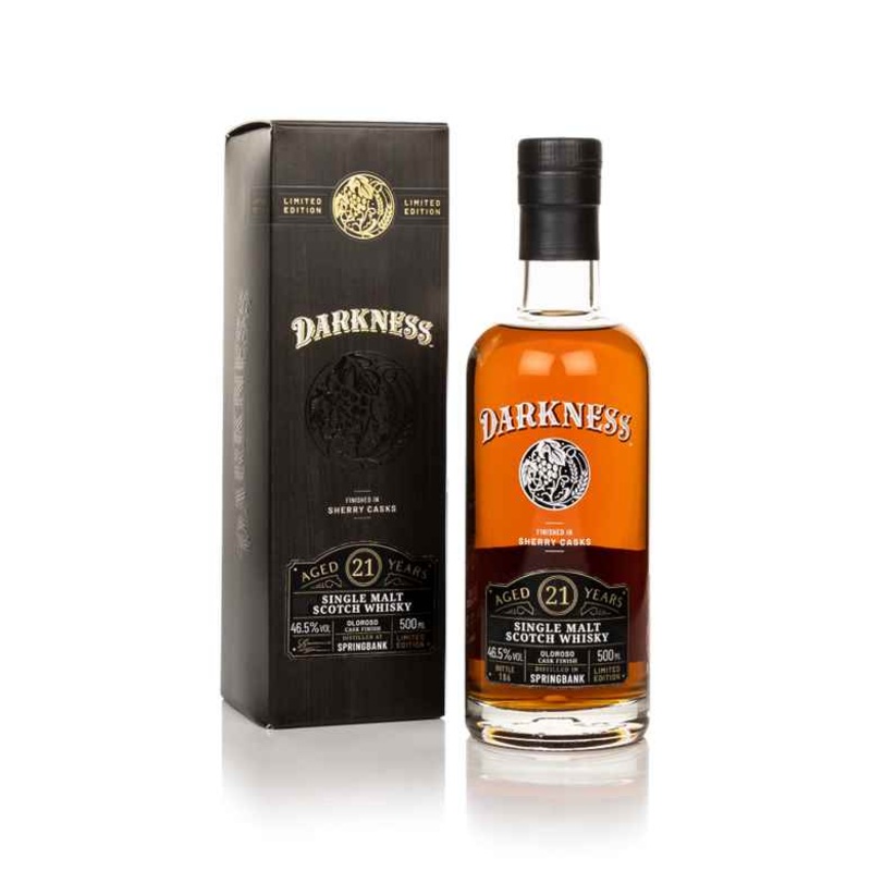 Springbank 21 Year Old Oloroso Cask Finish (Darkness) Scotch Whisky | 500ML