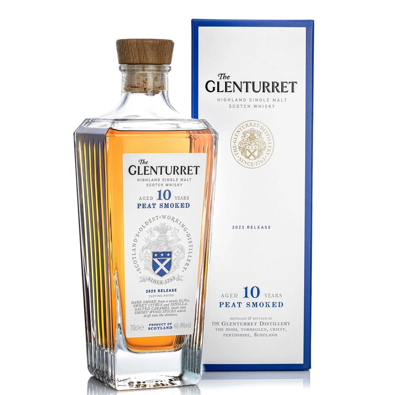 The Glenturret 10 Year Old Peat Smoked 2023 Release Scotch Whisky | 700ML