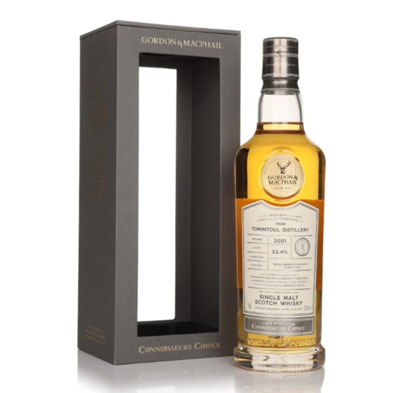 Tomintoul 22 Year Old 2001 Cask #6270 Connoisseurs Choice Gordon & MacPhail Single Malt Scotch Whisky | 700ML